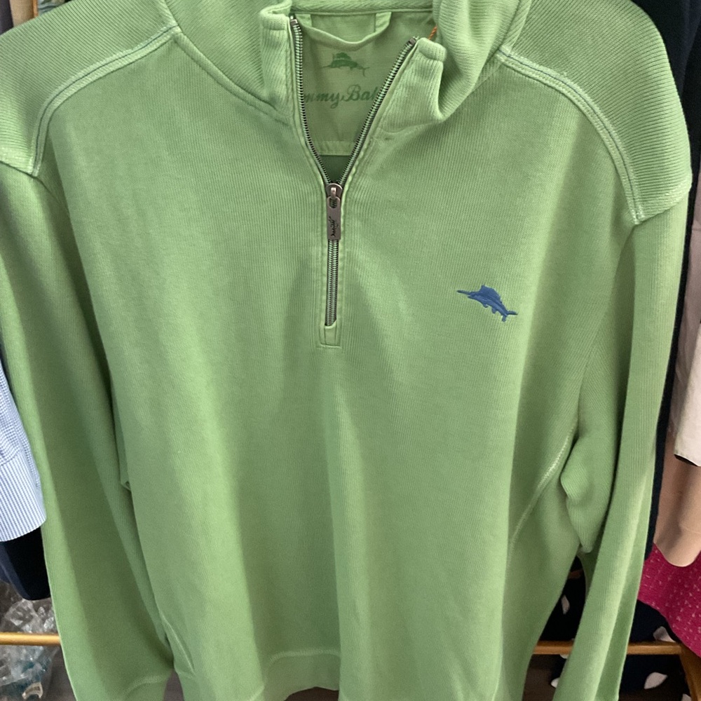 Tommy Bahama Green Quarter Zip